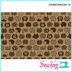 COTTON 100% PRINTED FABRIC:AP62305-1A, 1C & 1D